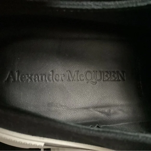Alexander McQueen Tread Slick Canvas Platform Sneakers, Size 41 - Picture 11 of 14